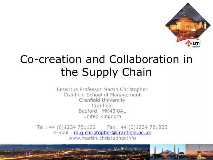 co creation and collaboration in the supply chain