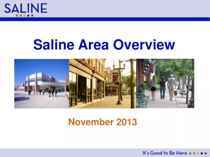 saline area overview