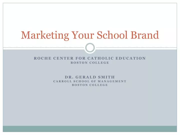 marketing your school brand