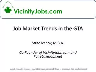 Job Market Trends in the GTA