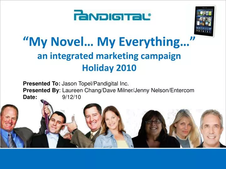 my novel my everything an integrated marketing campaign holiday 2010
