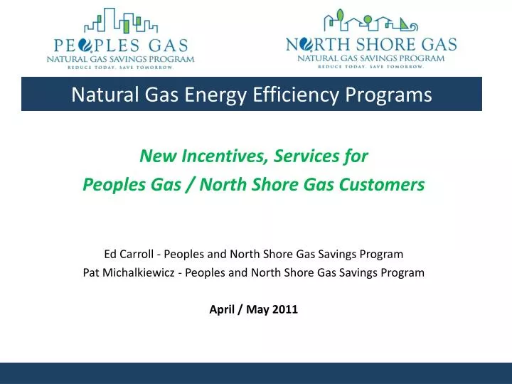 natural gas energy efficiency programs