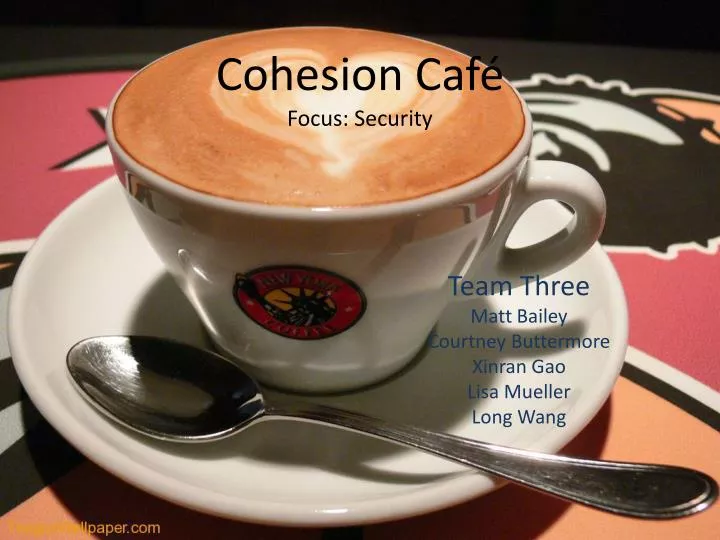 cohesion caf focus security