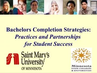 Bachelors Completion Strategies: Practices and Partnerships for Student Success