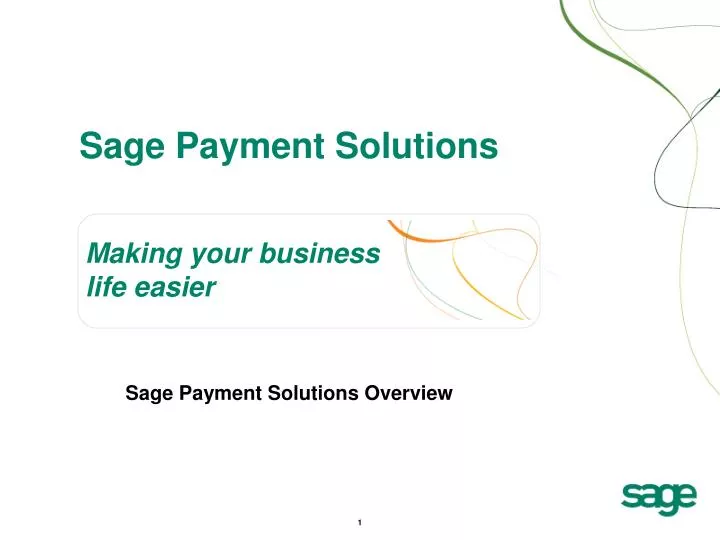 sage payment solutions