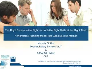 The Right Person in the Right Job with the Right Skills at the Right Time: A Workforce Planning Model that Goes Beyond M