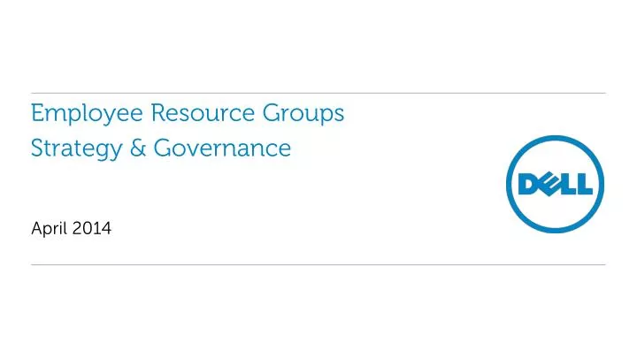 employee resource groups strategy governance