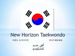 New Horizon Taekwondo