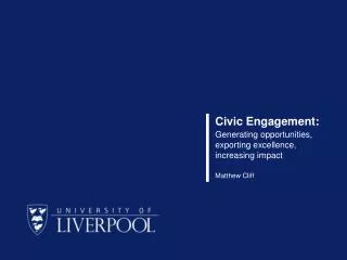 Civic Engagement: