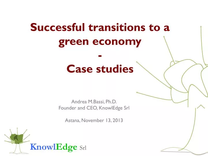 successful transitions to a green economy case studies