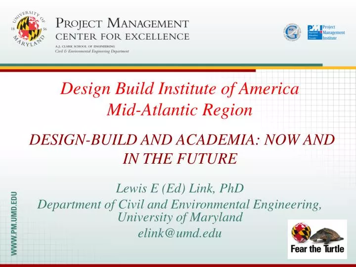 design build and academia now and in the future