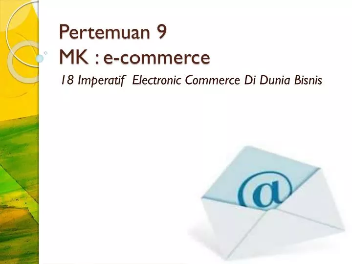 pertemuan 9 mk e commerce