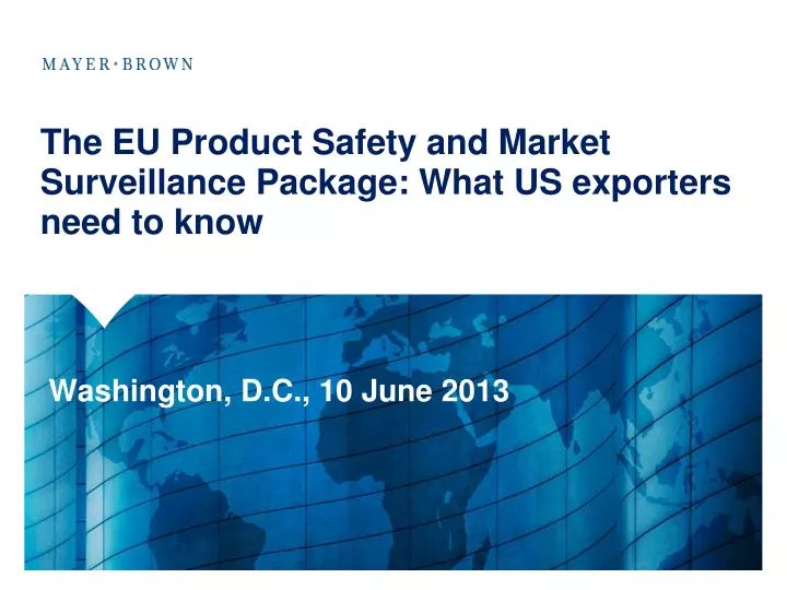 the eu product safety and market surveillance package what us exporters need to know