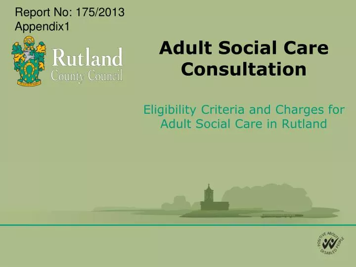 adult social care consultation