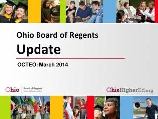 Ohio Board of Regents Update