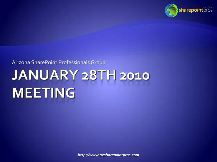 arizona sharepoint professionals group