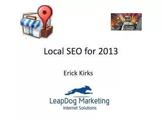 Local SEO for 2013