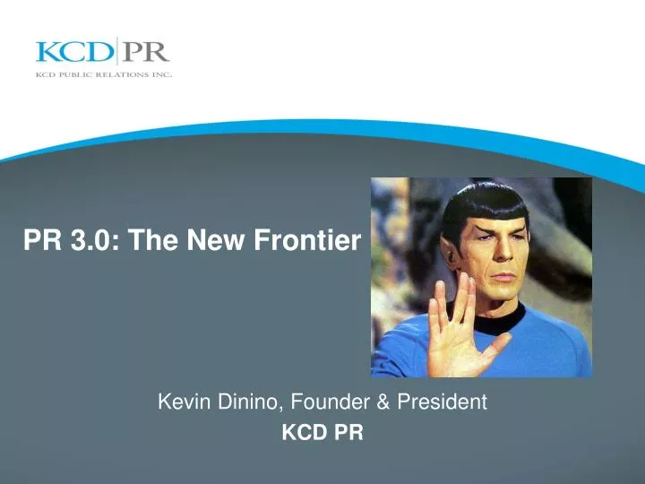 pr 3 0 the new frontier