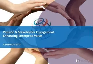 PepsiCo &amp; Stakeholder Engagement Enhancing Enterprise Value