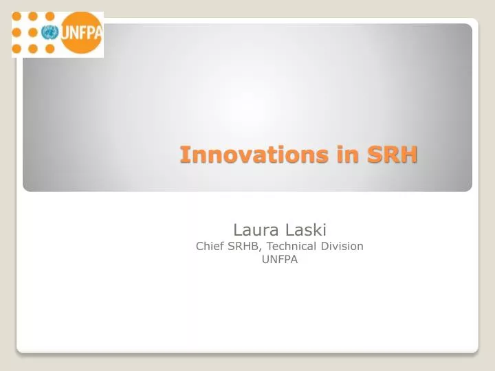 innovations in srh