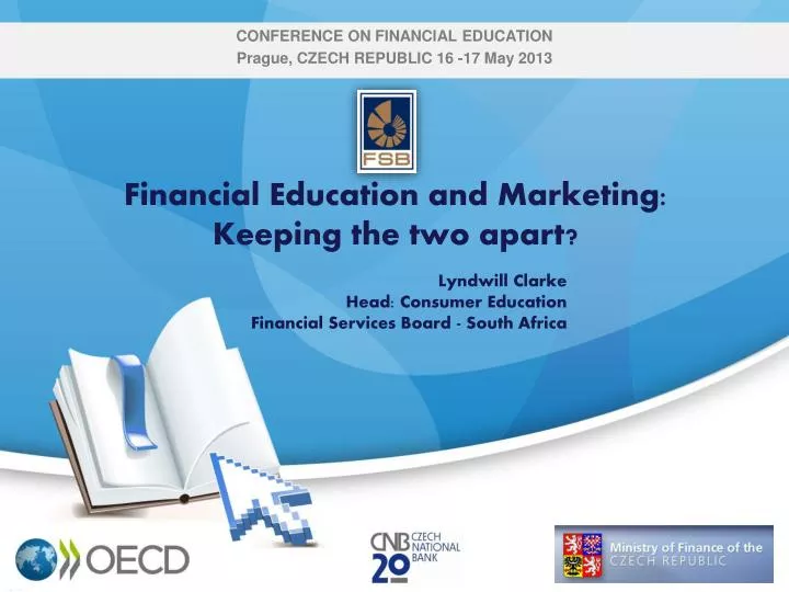 financial education and marketing keeping the two apart