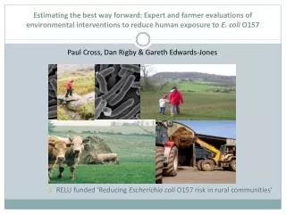 Estimating the best way forward: Expert and farmer evaluations of environmental interventions to reduce human exposure t