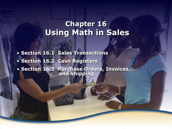 sales transactions