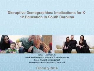 Disruptive Demographics: Implications for K-12 Education in South Carolina