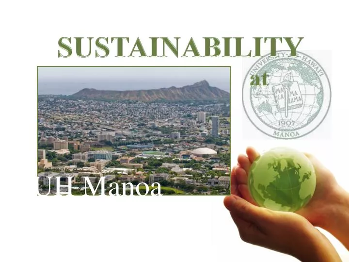 sustainability at