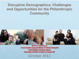 Disruptive Demographics: Challenges and Opportunities for the Philanthropic Community