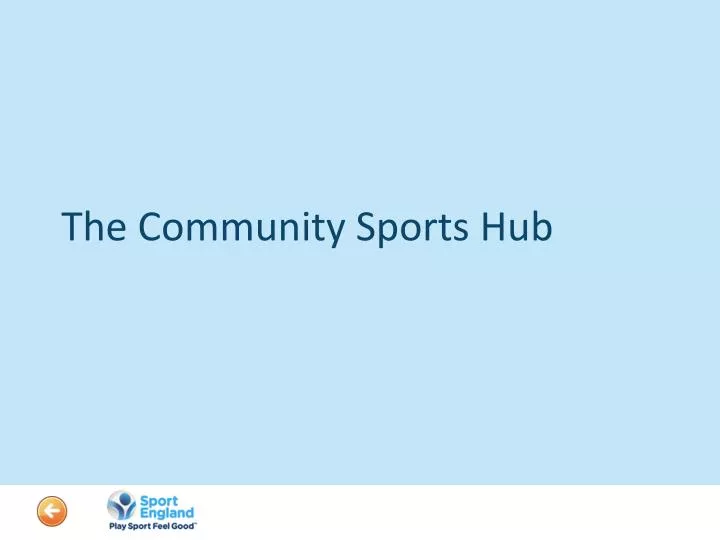 the community sports hub