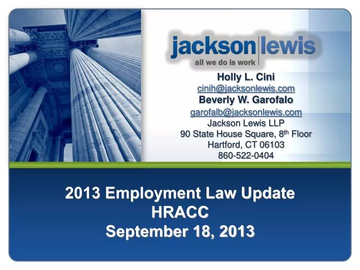 2013 employment law update hracc september 18 2013