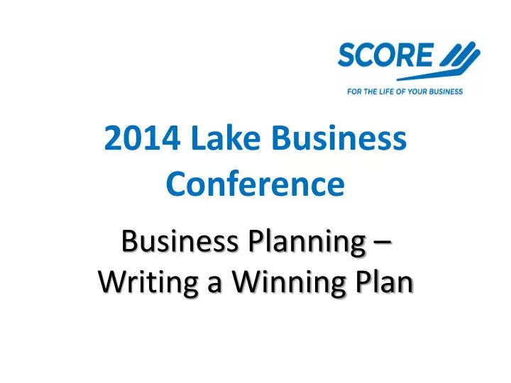 2014 lake business conference