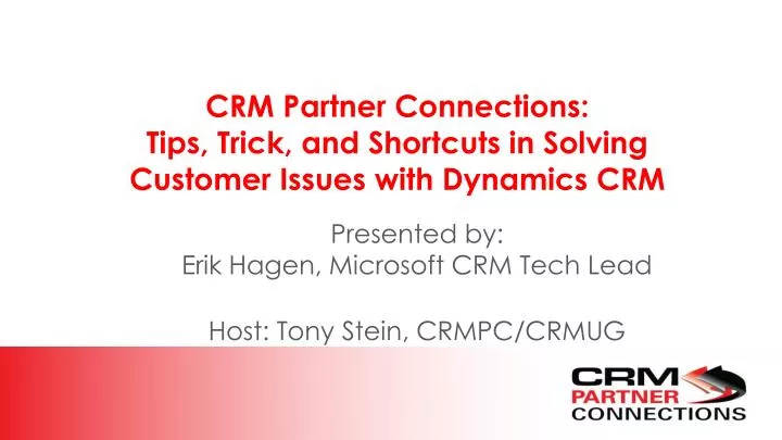 crm partner connections tips trick and shortcuts in solving customer issues with dynamics crm