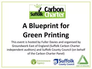 A Blueprint for Green Printing