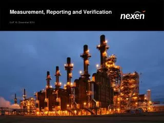 Measurement, Reporting and Verification