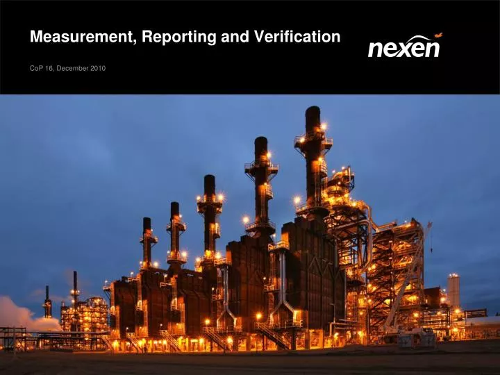 measurement reporting and verification