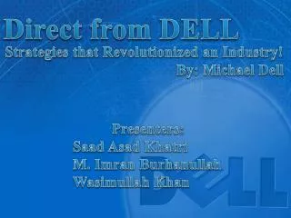 Direct from DELL