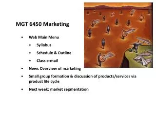 MGT 6450 Marketing