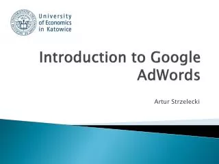 Introduction to Google AdWords