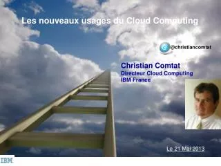 Les nouveaux usages du Cloud Computing