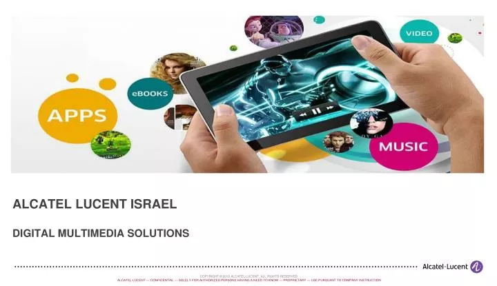 alcatel lucent israel digital multimedia solutions