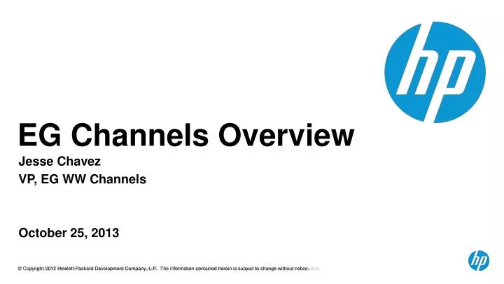 eg channels overview