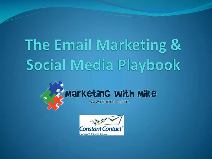 the email marketing social media playbook