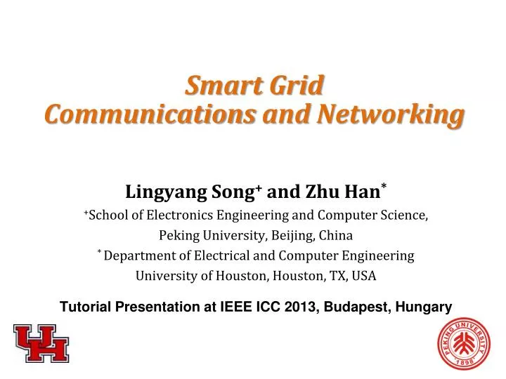 smart grid communications and networking