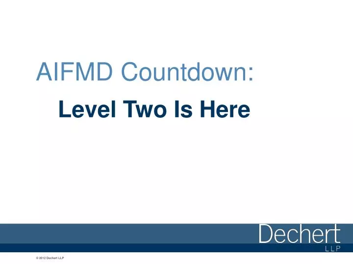 aifmd countdown