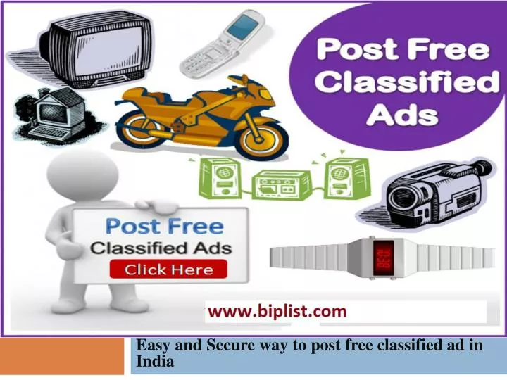 easy and secure way to post free classified ad in india