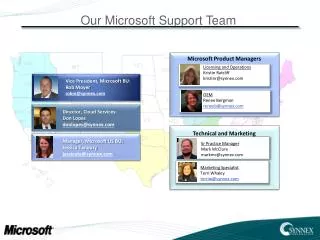Our Microsoft Support Team