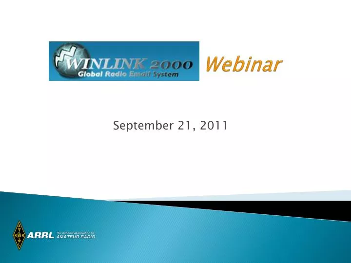winlink 2000 webinar
