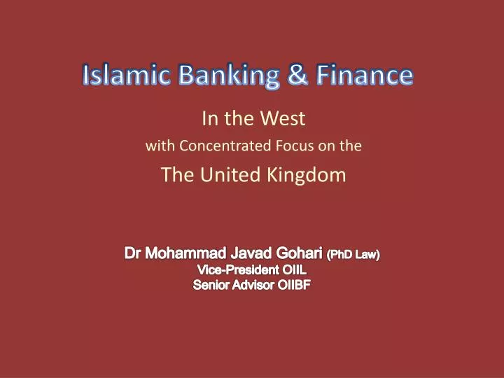 islamic banking finance